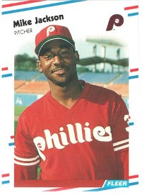 Philadelphia Phillies - Mike Jackson - Rookie Card