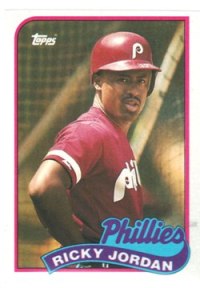 Philadelphia Phillies - Rickey Jordan - Rookie Card