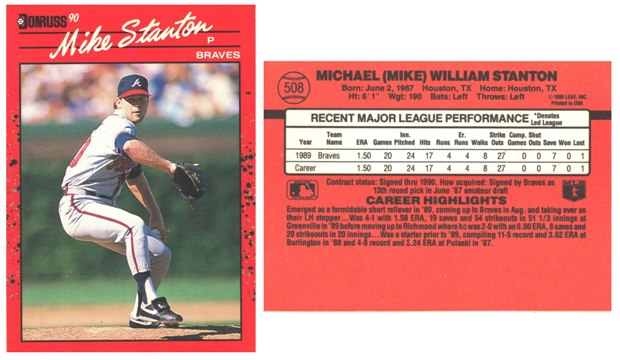 Atlanta Braves - Mike Stanton