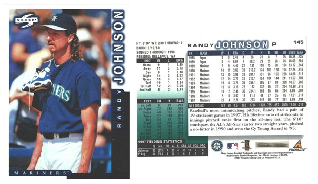 Seattle Mariners - Randy Johnson  (145)