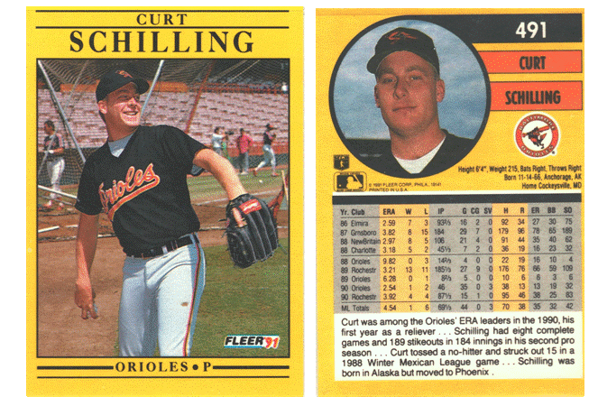 Baltimore Orioles - Curt Schilling (491)