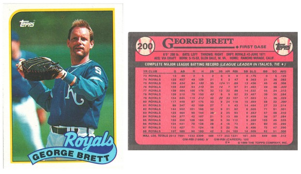 Kansas City Royals - George Brett  (200)