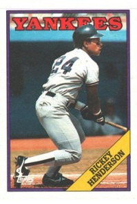 New York Yankees - Rickey Henderson (60)