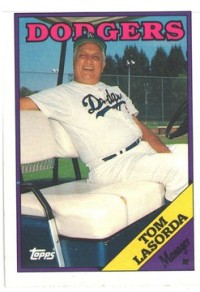 Los Angeles Dodgers - Tom Lasorda - Manager  (74)