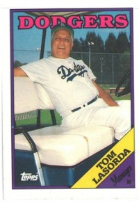 Los Angeles Dodgers - Tom Lasorda - Manager - #2
