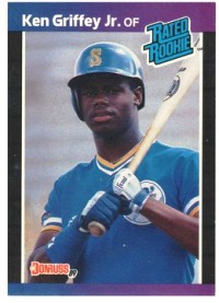 Seattle Mariners - Ken Griffey, Jr - Rookie Card (33)