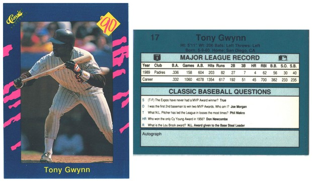 San Diego Padres - Tony Gwynn (17)