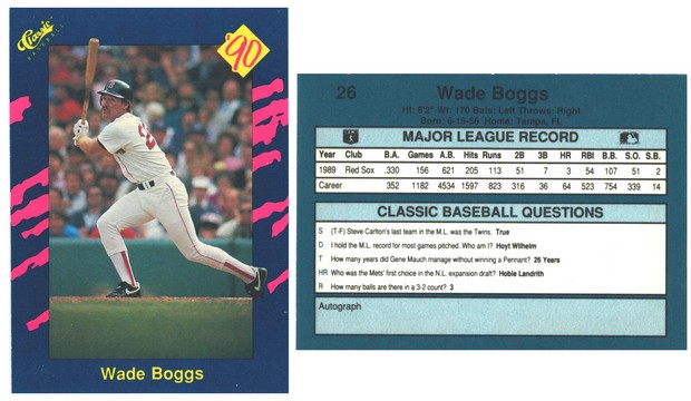 Boston Red Sox - Wade Boggs (26)