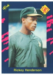 Oakland Athletics - Rickey Henderson (37)