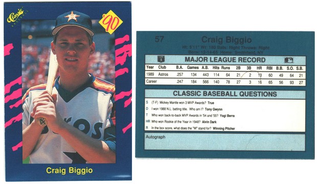 Houston Astros - Craig Biggio (57)