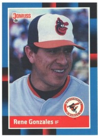 Baltimore Orioles - Rene Gonzales - Rookie Card