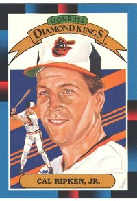 Baltimore Orioles - Cal Ripken, Jr - Donruss Diamond Kings