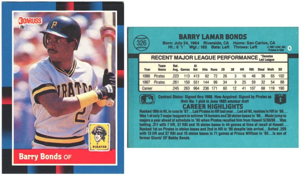 Pittsburgh Pirates - Barry Bonds   (326)
