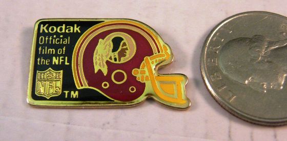 Washington Redskins - Kodak Hat Pin