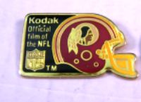 Washington Redskins - Kodak Hat Pin