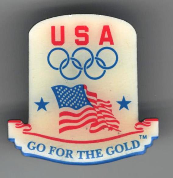Olympic Pin (White)