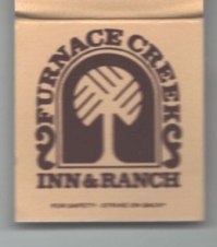 Matchbook - Furnace Creek Inn & Ranch