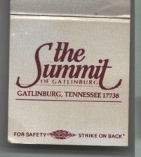 Matchbook - The Summit of Gatlinburg