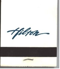 Matchbook - Hilton Hotel (White)