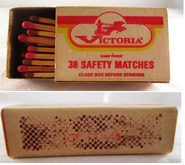 Matchbox - Victoria Safety Matches  (38)