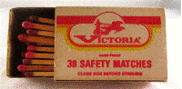 Matchbox - Victoria Safety Matches  (38)
