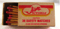 Matchbox - Victoria Safety Matches - #1