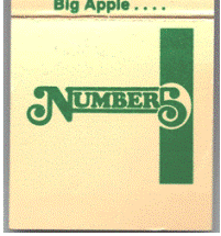 Matchbook - Number 5 Restaurant