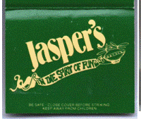 Matchbook - Jasper's Restaurant