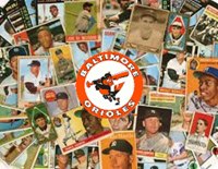 Baltimore Orioles - 50 Baseball Card Lot - 1987-1995