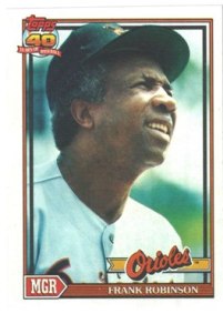 Baltimore Orioles - Frank Robinson - Manager #1