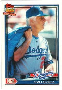 Los Angeles Dodgers - Tom Lasorda - Manager - #1