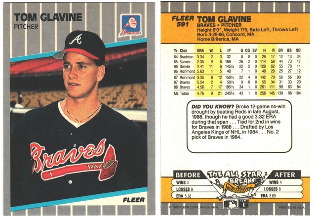 Atlanta Braves - Tom Glavine  (591)