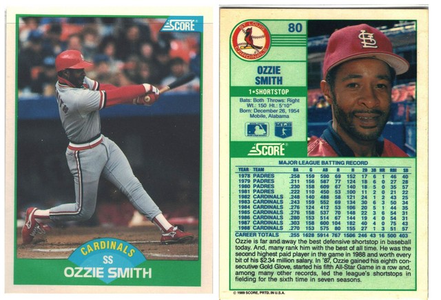 St Louis Cardinals - Ozzie Smith  (80)