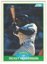 New York Yankees - Rickey Henderson - #1