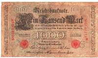Germany - 1000 Mark Reichsbanknote #1