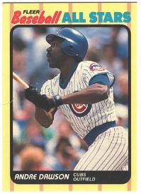 Chicago Cubs - Andre Dawson - ALL STARS
