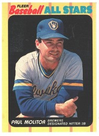 Atlanta Braves - Paul Molitor - ALL STARS
