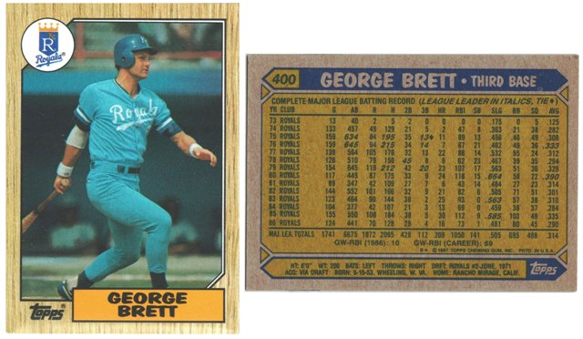 Kansas City Royals - George Brett  (400)