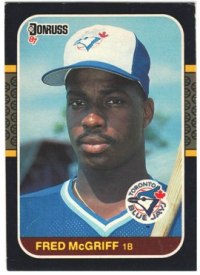 Toronto Blue Jays - Fred McGriff  (621)