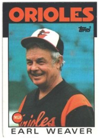 Baltimore Orioles - Earl Weaver - Manager - #2