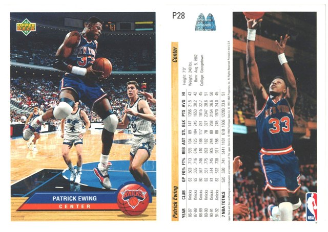 New York Knicks - Patrick Ewing (P28)