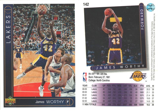Los Angeles Lakers - James Worthy