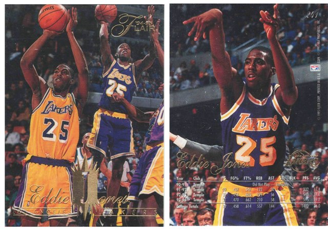 Los Angeles Lakers - Eddie James - Rookie Card