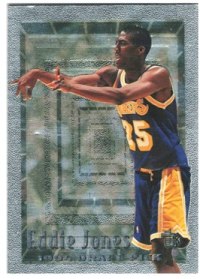 Los Angeles Lakers - Eddie James - Rookie Card (Silver Embossed)