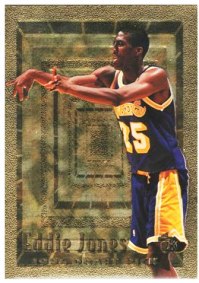 Los Angeles Lakers - Eddie James - Rookie Card (Gold Embossed)