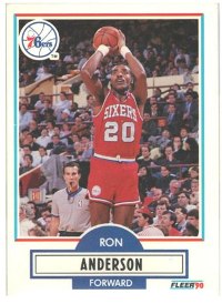 Philadelphia 76ers - Ron Anderson