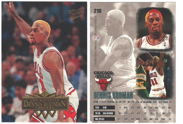 Chicago Bulls - Dennis Rodman - Fleer Ultra