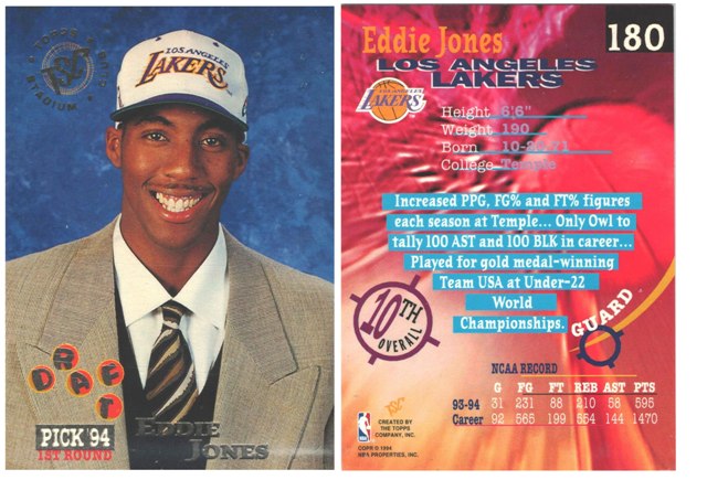 Los Angeles Lakers - Eddie Jones