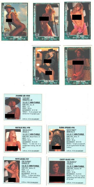 Thee Dollhouse - Series 1 - 5 card lot