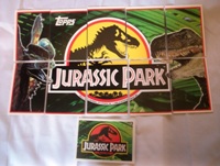 Jurassic Park  - Puzzle Sticker Set Series 1